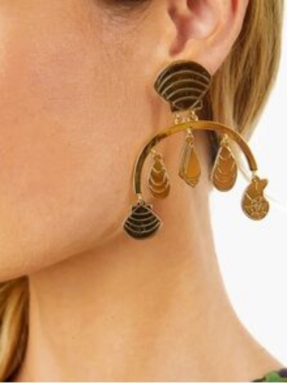 Tuckernuck Gold Cumberland Earrings NWT